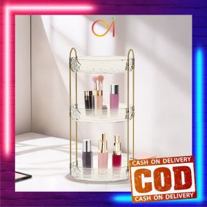 AI-K173 Rak Susun Kotak Penyimpanan Serbaguna Rak Skincare Rotating Rack Aesthetic / Rak Kosmetik