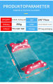Floating Water Hammock Float Lounger Floating Toys Inflatable Floating Bed Swimming Pool  Floating Leisure Bed. 