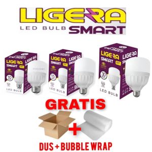 Lampu LED LIGERA Smart Bohlam LED 40W 30W 20W 15W 10W 5W