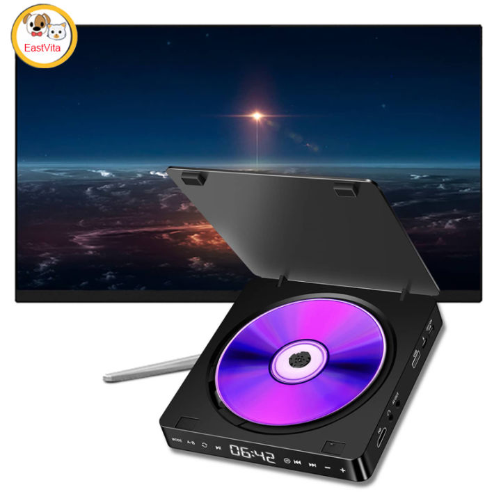 Home DVD/VCD Hd Video Player Hi-fi Stereo Speakers 1080P Multi ...