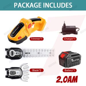 Pisau Potong Rumput Pangkas Pagar Hedge Trimmer 2in1 Alat Potong Rumput Mesin Pemotong Rumput