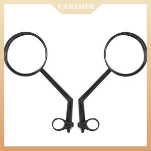 [CANAMEK] Bicycle Round Mirror Mountain Bike Mirror Safety Mirror Road Bike Riding Equipment