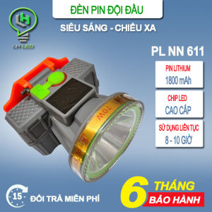 Đèn Pin Đeo Đầu Led Siêu Sáng  Đèn Đội Đầu Pin Sạc Dung Lượng Cao PL-NN 611 PL-NN 811