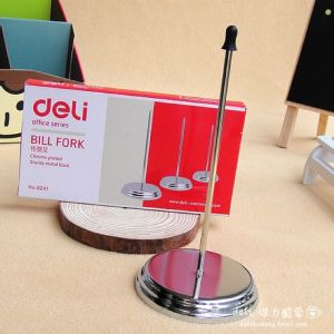 [HCM]Cây ghim giấy-cắm bill DELI 0241chất liệu INOXbền đẹpsang trọng