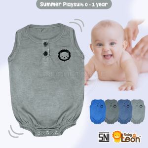Jumper bayi tanpa lengan jumsuit bayi kutung murah bodysuit sleepsuit kaos bayi baju tidur bayi