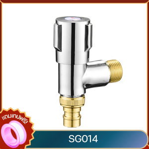 ก๊อกน้ำสนาม ก๊อกคอสั้น ก๊อกน้ำห้องครัวในห้องน้ำแบบกันน้ำกระเซ็น ขนาด4หุน 1/2นิ้ว
