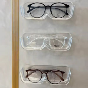 Fantic ชั้นวางแว่นตา1ชิ้นที่วางแว่นกันแดดแบบติดผนังกล่องเก็บของตกแต่งตู้เสื้อผ้าที่เก็บแว่นกันแดด