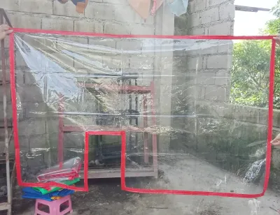 Gauge #16 TRICYCLE TRAPAL COVER SET TRANSPARENT Makapal Panangga sa Ulan WATERPROOF Affordable Price