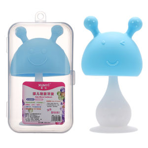 🔥ยางกัดหัวเห็ด🔥 ยางกัดซิลิโคน ยางกัดเด็ก ยางกัดเห็ด กรุ้งกริ้งด้ามยาว ยางกัดซิลิโคนรูปเห็ด