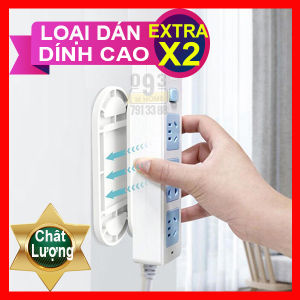 Bộ Móc Treo Ổ Cắm Điện An Toàn Miếng Dán Cố Định Vật Dụng