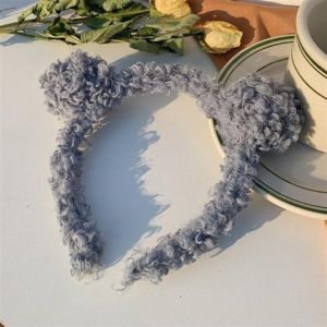 LadyLuxe - Bando Karakter Telinga Beruang Bear Bulu Kekinian Bandana Bando Cuci Muka Kuping BN001