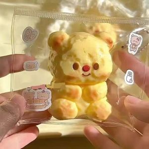 🐻In Stock🐻Squishy Toy Stress Relief Toy Colorful ButterBear Shape Lovely Squishy Toy Squeeze Slow Rebound Decompression Toy Creative Gifts