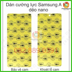 Dán màn hình cường lực Samsung galaxy a71 nano dẻo siêu mỏng trong suốt nhám chống vân tay bảo vệ mắt