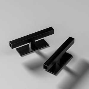 YESPERY 2PCS Window Cabinet Drawer Handles Self-adhesive Door Wardrobe Handle Organizer Paste Open Sliding Door Knob Auxiliary Device