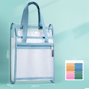 NOBLELUX PET Document Storage Pouch Transparent 13 Layer Data Storage Bag Expandable Transparent File Bag
