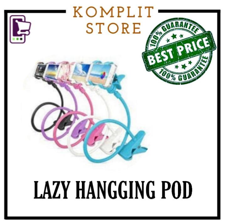 Lazy Pod Phone Holder Universal Clip Holder Lazy Flexible | Lazada ...