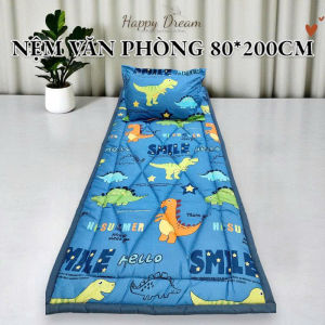 Nệm văn phòng 80*200cm - Nệm trải sàn hỗ trợ lưng thoáng khí dễ gấp gọn và vệ sinh