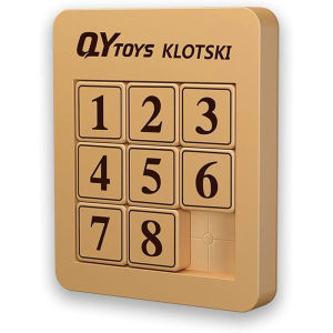 QYToys - EQY804 Bộ xếp hình chữ số (8 Puzzle lite) (KT 18x15x1.8cm)