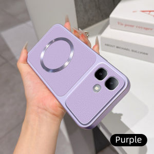 Casing for Smart 20 X6840 X6840B SMART20 Matte leather case with charging magnetic ring anti drop and shockproof phone case