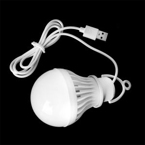 USB LED Lantern Portable Outdoor Camping Lamp Mini Bulb 5V LED USB Power Light LED Reading Student Study Table Lamp Super Birght