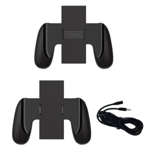 ออกแบบพิเศษด้ามจับแบบที่จับสบายน้ำหนักเบาสำหรับตัวควบคุม2ตัวสำหรับที่ยึดจับตัวควบคุมสวิตช์น้ำหนักเบา