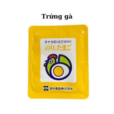 Gia vị rắc cơm Tanaka Nhật Bản cho bé tập ăn dặm 6 vị 30 gói