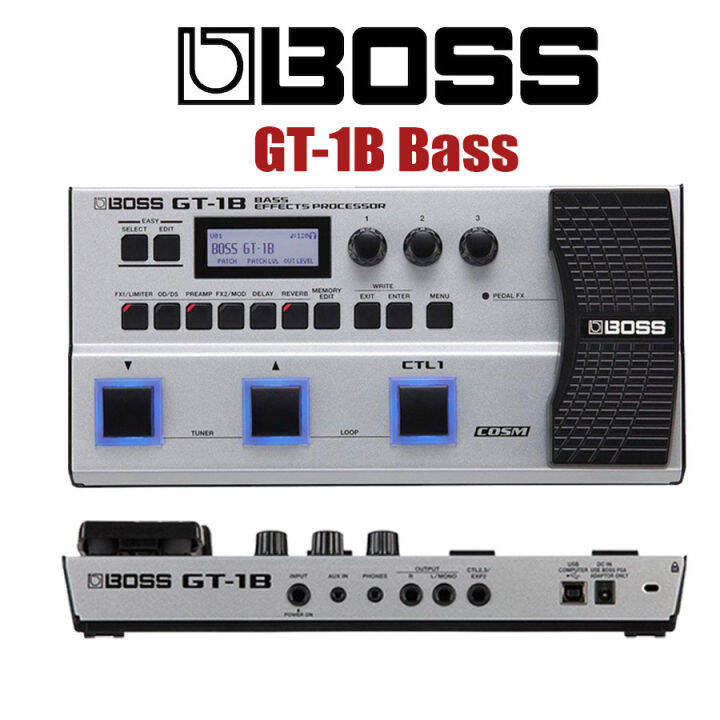 BOSS GT-1B Bass Multi Effects มัลติเอฟเฟคจากค่าย รุ่น GT1B Boss รับ ...