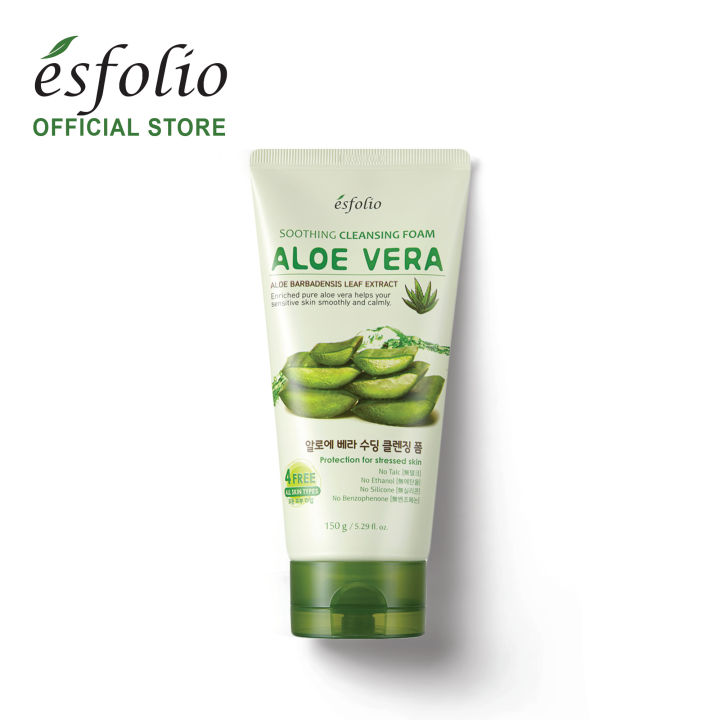 Esfolio Aloe Vera Soothing Cleansing Foam Lazada PH