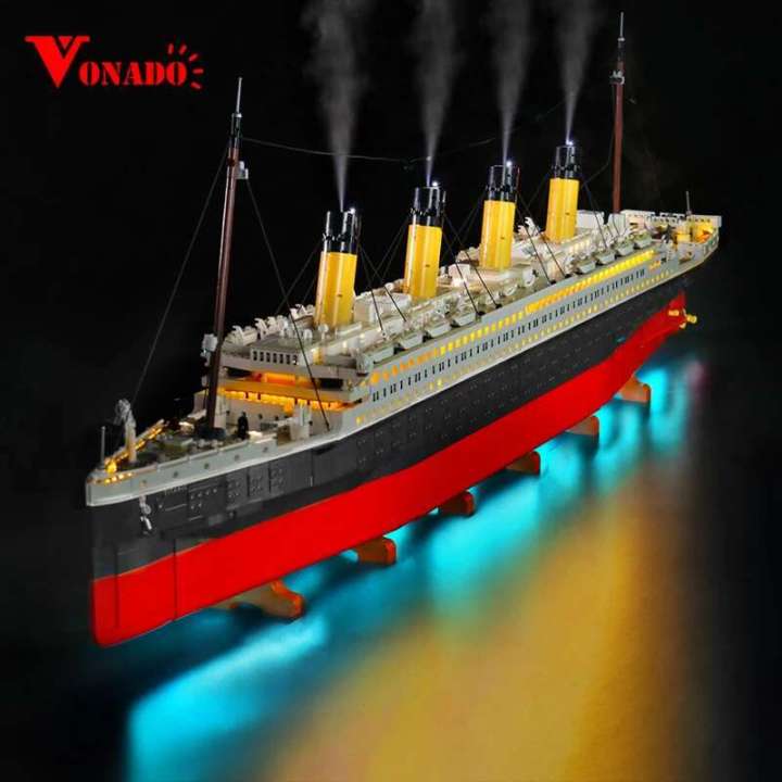 LEGO Đồ chơi xếp hình Vonado LED thiết lập cho 10294 Titanic sưu tập ...