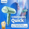 Philips Setrika Uap Handheld STH3010/70 Hijau - Setrika Uap Portable Dapat Dilipat, Setrika Uap Ringan, Strika Uap, Strika uap ringan, Strika uap terbaik, setrika uap Philips. 