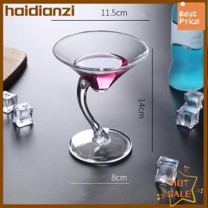 haidianzi แก้วค็อกเทลอะคริลิคไม่แตกแก้วไวน์สำหรับงานแต่งงานที่บ้านถ้วยไวน์น้ำผลไม้สีแดงอุปกรณ์สำหรับบาร์