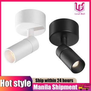 【Delivery 24 hours】Magnetic Base Wall Light Spotlight Wall Sconce LED Rechargeable Cordless remote control 360° Rotatable Dimmable