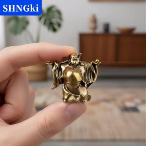 SHNGki Lớn Thiết Kế Đồng Thau Sự Giàu Có Trang Trí Nhỏ Thanh Lịch Làm Bằng Tay Bức Tượng Nhà Văn Phòng Bàn Phong Thủy Sự Giàu Có Hiển Thị