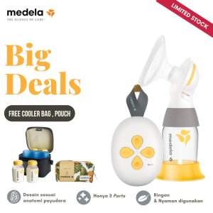 Pompa ASI | Medela Solo Single Breast Pump | Rechargeable Battery
