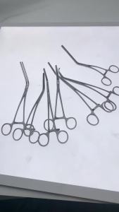 KITA Atraumatic Tips Vascular Clamps Aortic Exclusion Clamp Stainless steel Cardiovascular surgical instruments