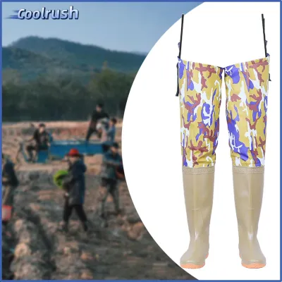 Waders Fishing Waders Watertight Thigh Waders Wading Trousers Non Slip Breathable Hip Waders for Hunting Agriculture Fishing