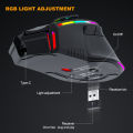 FIREWOLF RGB Gaming Rechargeable Wireless and Wired Gaming mouse BM520. 