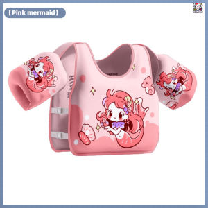 [SG Seller]Toddler Buoyancy Safety Swim Vest Comfortable Wearable Float Jacket with Arm Float Sleeves for Swimming