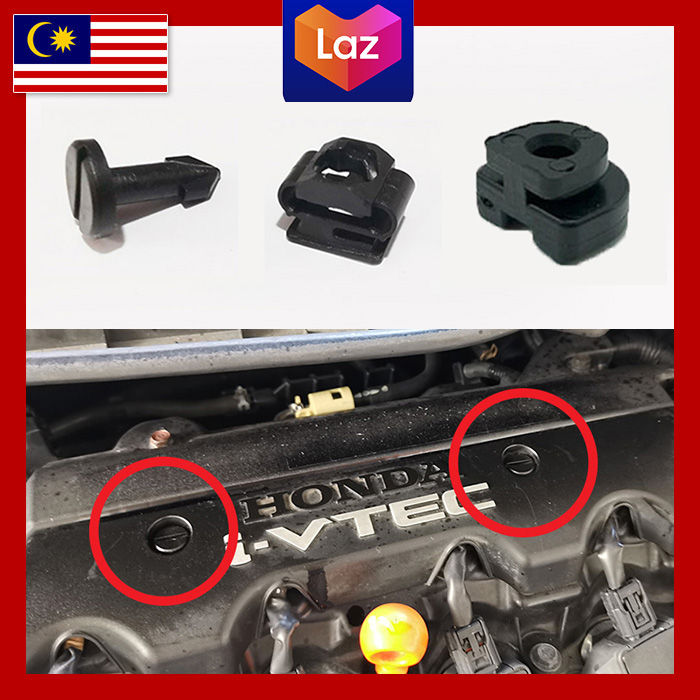 honda-engine-cover-plastic-lock-pin-screw-nut-clip-pin-holder-civic-fd