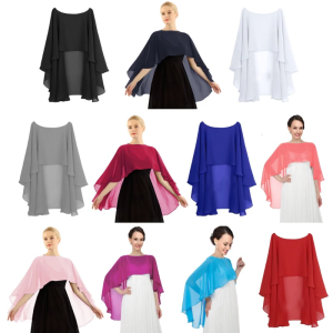 Woman Chiffon Shawl Seaside Solid Color Shawl Multi-functional Soft Casual Lightweight Shawl for Hot Weather Supplies