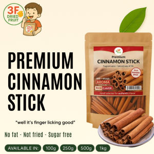 PREMIUM CINNAMON STICK 3F FOOD - Premium Cinnamon Sticks | Natural & Aromatic | Perfect for Cooking and Baking
