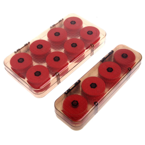 16 cái ống cuốn bọt Câu Cá Câu Cá cơ động ống cuốn cước câu cá bảng quấn dây hộp lưu trữ hộp cuộn dây trục cuộn bánh răng