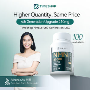 TimeShop NMN21000 - Energy Boost & Anti-Aging  Cellular Repair  210mg*100 capsules/bottle nmn supplement japan nad+ booster 99.9% purity USA GMP Certified