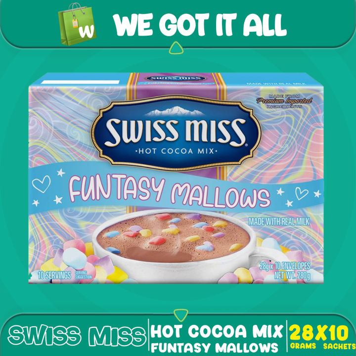 Swiss Miss Hot Cocoa Mix Funtasy Mallows 28g x 10s | Lazada PH