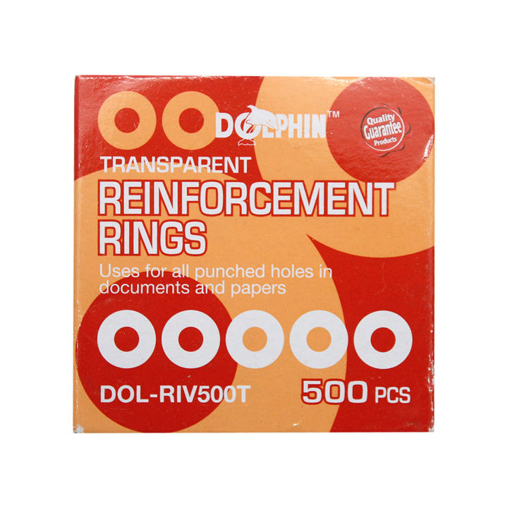 Transparent Reinforcement Rings Dolphin Reinforcement Ring DOL-RIV500T Transparent 500's | Lazada