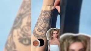 Tattoo Cover Up Makeup Waterproof 2025 New 2 Colors Full Coverage Concealer for Tattoos Tattoo Concealer Makeup Full Coverage Concealing Cream Scars & Dark Spots Sweatproof (1 pc)