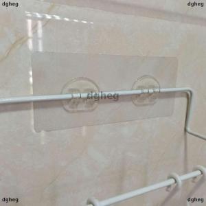 [COD] dgheg Wall Mounted Adhesive Hook Under Wire Shelf Rack Hanger Holder Clamp Organizer