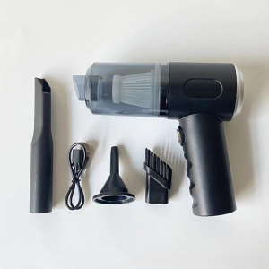 4-In-1 Automatic Vacuum Cleaner Wash Blow Charge And Pump Mini Cordless Portable Rechargeable Car Vacuum Cleaner Handheld Blower Lightweight Strong Suction Duster Home