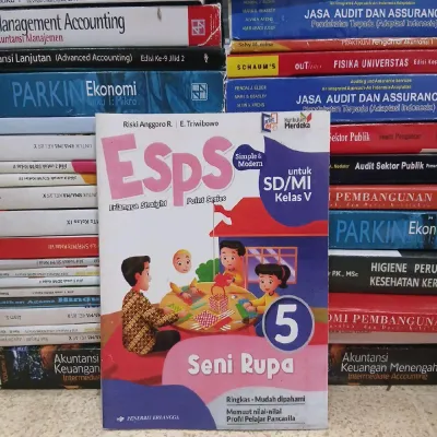 Buku ESPS Seni Rupa 5 untuk SD/MI kelas V 5 Kurikulum Merdeka