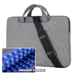 Tas Laptop Selempang dan Jinjing Shockproof dan Waterproof Untuk Layar 14" - 141" inchi ( 3Putra -Tas Laptop 169 )